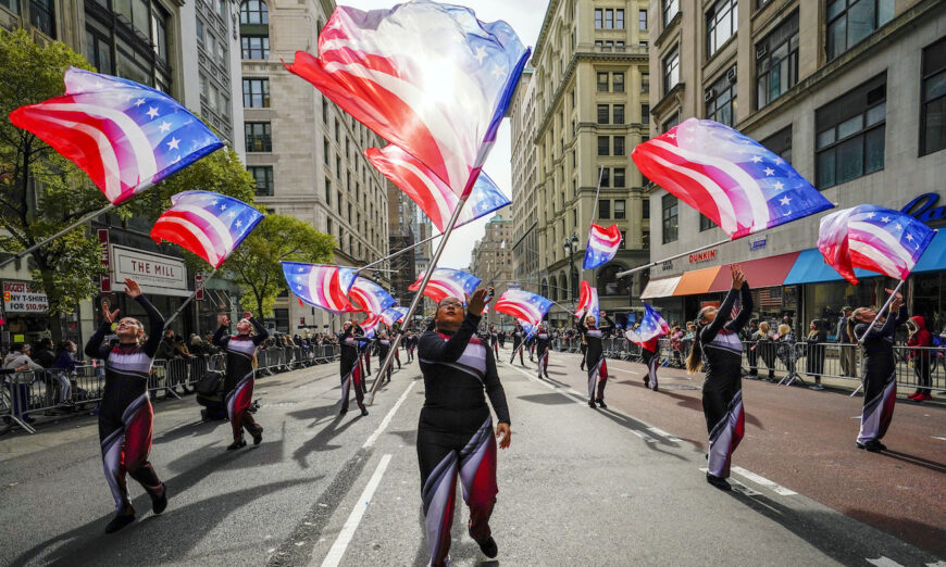 Boston hosts Veterans Day Parade.