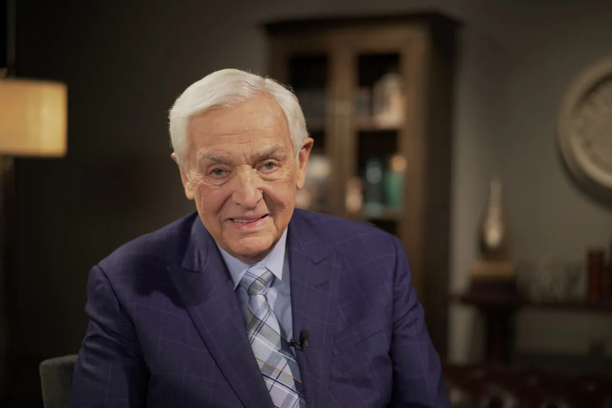 David Jeremiah, founder of Turning Point for God, in Lakeside, Calif., on Oct. 29, 2021. (Jack Wang/The Epoch Times)