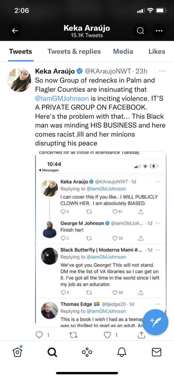 Screen capture of Twitter post from Keka dated Nov. 15, 2021 