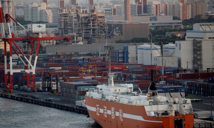 An industrial port is pictured in Tokyo, Japan on May 23, 2019. (Kim Kyung-Hoon/Reuters)