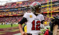 Brady Picked Off Twice in First, Bucs Lose to Washington 29–19