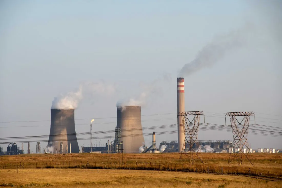 A coal-fired power station in Mpumalanga, South Africa. Energy analysts say the country's national electricity regulator, Eskom, is on the brink of collapse as the nation endures lengthy blackouts. (Eskom)


