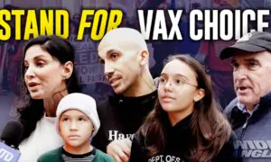 Protest at Pfizer HQ Against Vaccine Mandates; NYC Restaurant-Owner Defies Mandate: ‘All Welcome’