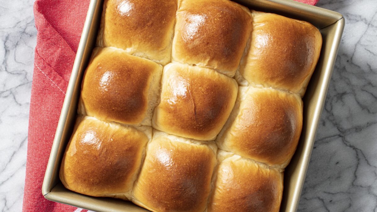 It’s easy to make fluffy dinner rolls yourself for the holidays—or any day! (Elle Simone)