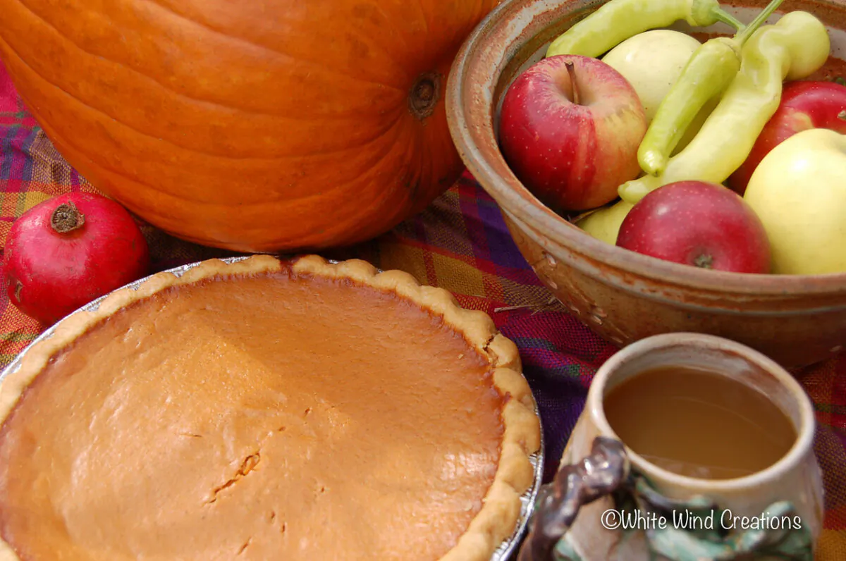 Your nose may say pumpkin pie, but your ears are likely hearing one of these hymns. (Cat Rooney/ Epoch Times Staff)