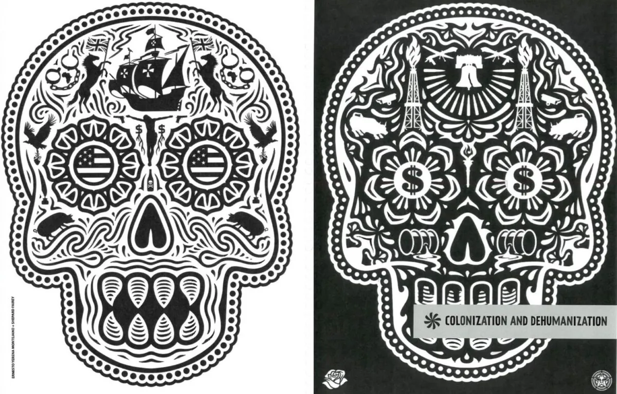 Pages 136 and 137 of the Salinas Union High School District Ethnic Studies Curriculum. (Courtesy Kelly Schenkoske)