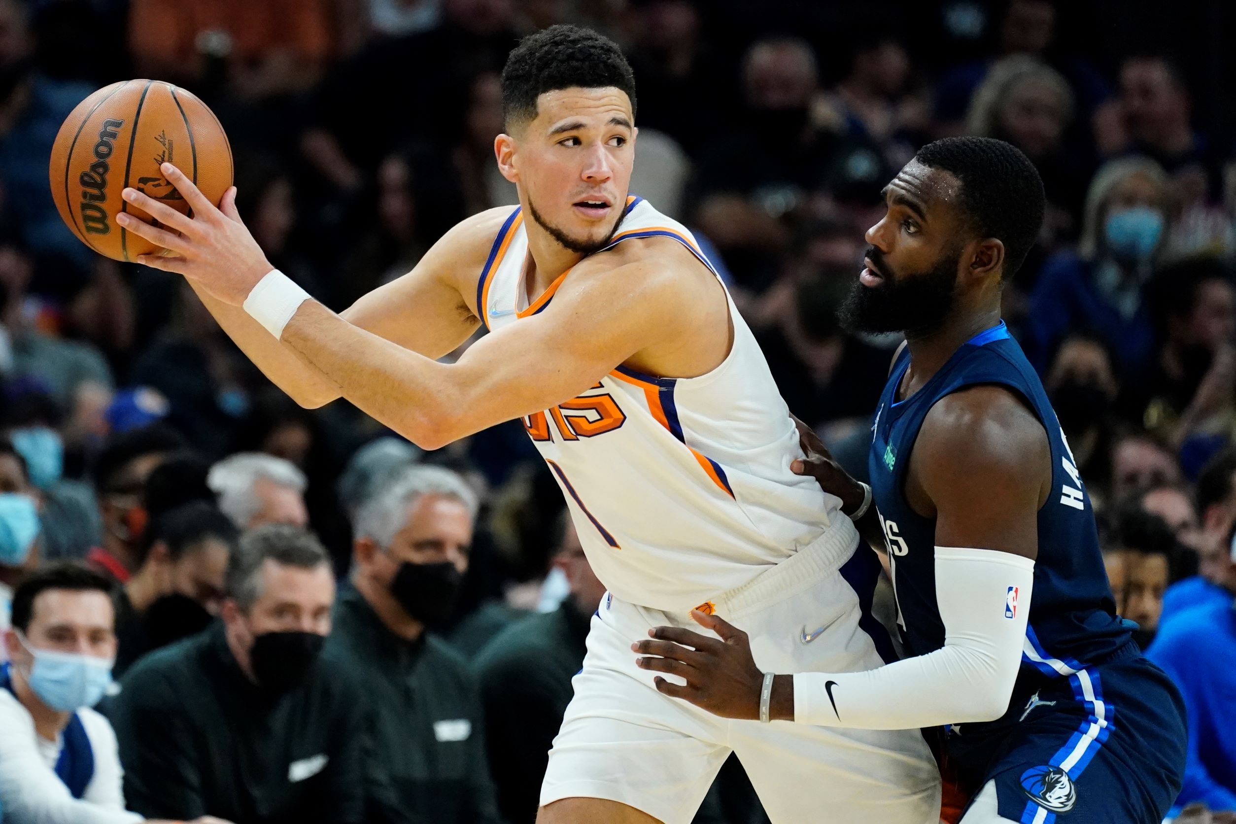 NBA basketball game in Phoenix