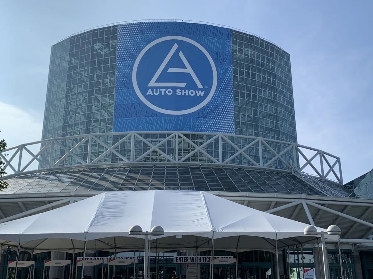 The Los Angeles Auto Show at the Los Angeles Convention Center on Nov. 18, 2021. (Linda Jiang/The Epoch Times)