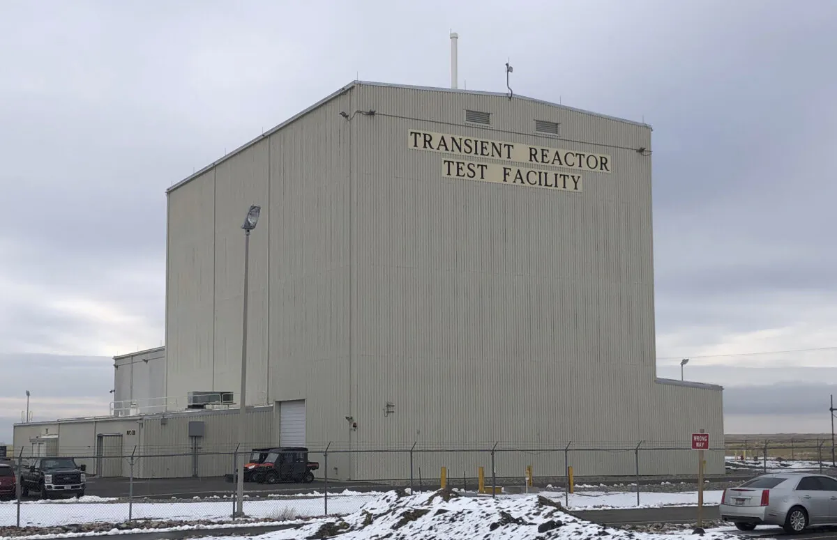 The Transient Reactor Test Facility at Idaho National Laboratory about 50 miles west of Idaho Falls Nov. 29, 2018. (Keith Riddler, File/AP Photo)