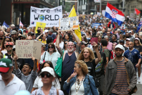 Australians Protest