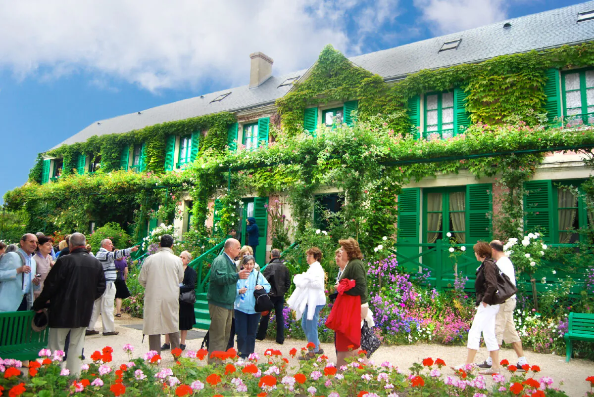 Visitors at the home of Claude Monet in Giverny, France. (Mickem/Dreamstime.com)
