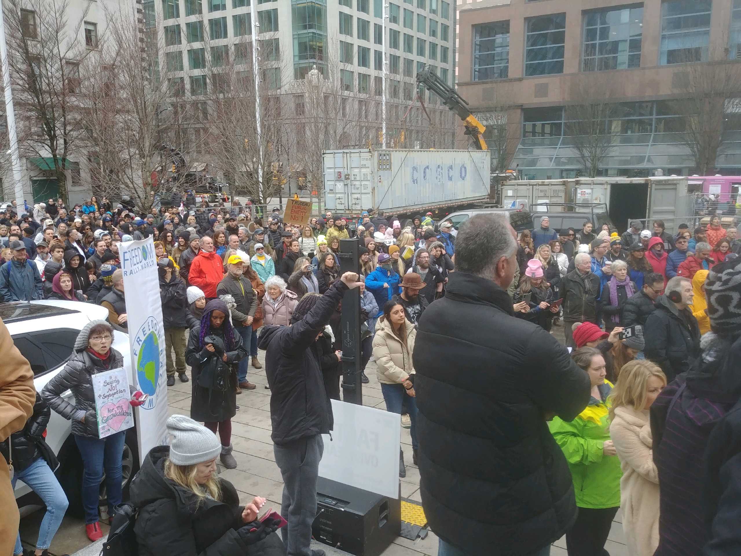 Canadian Protesters Join Worldwide Rallies Against COVID-19-Related Mandates - Vimarsana News