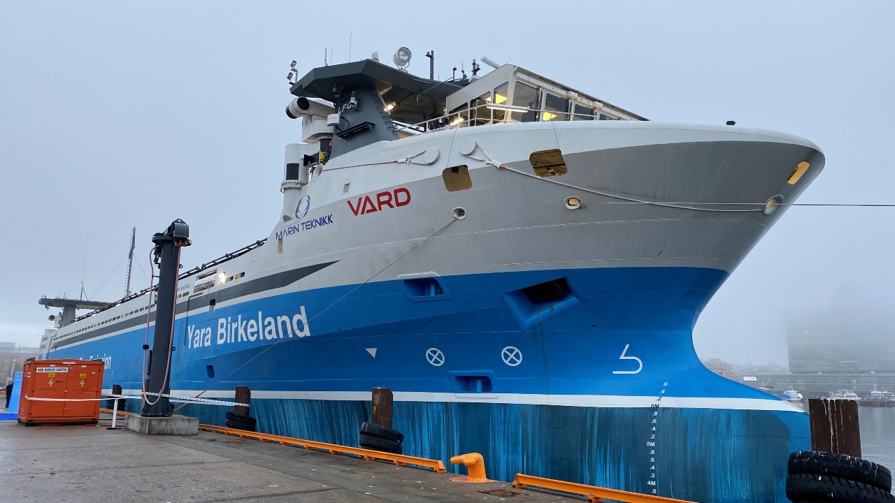 Yara Debuts World's First Autonomous Electric Container Ship - Vimarsana News