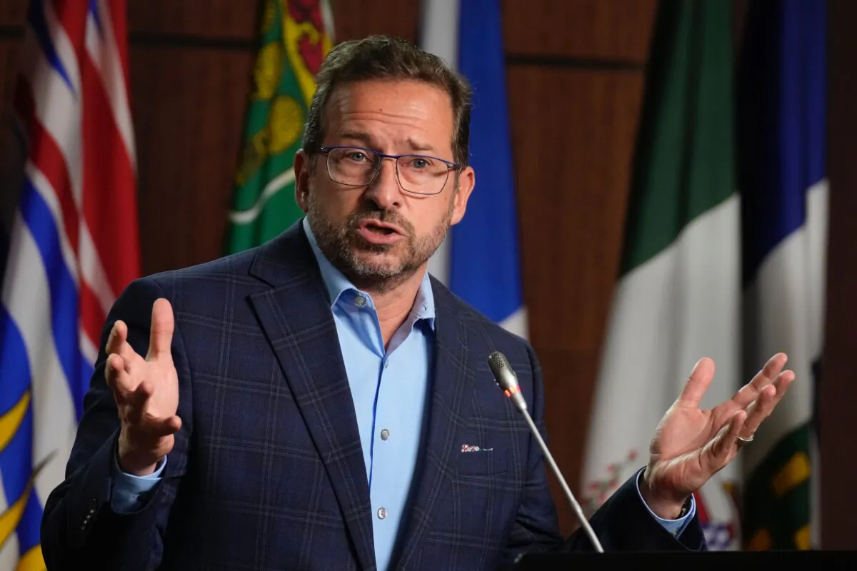 Bloc Québécois Leader Yves-François Blanchet speaks at a news conference on Parliament Hill in Ottawa on Nov. 3, 2021. (The Canadian Press/Adrian Wyld)