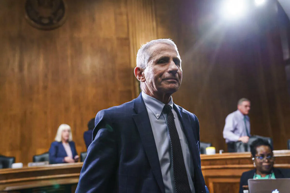 Dr. Anthony Fauci in Washington on July 20, 2021. (J. Scott Applewhite/Pool/Getty Images)