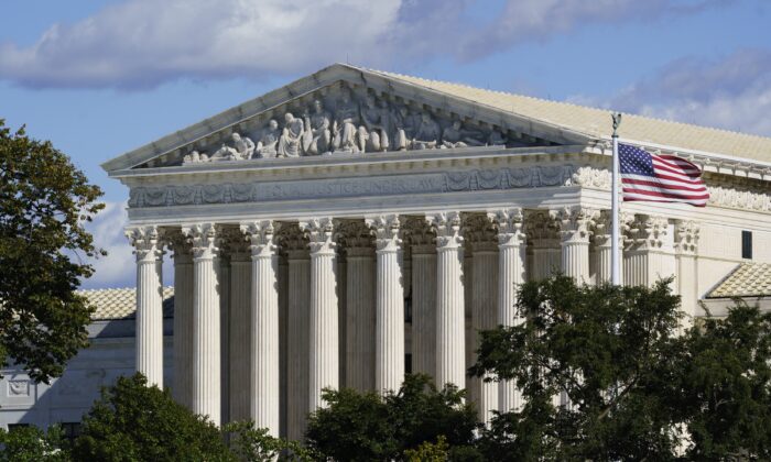  Supreme Court is seen in Washington. in a file photograph. (J. Scott Applewhite/AP Photo)