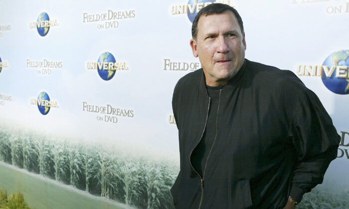 Actor Art LaFleur attends the 15th Anniversary DVD Release Celebration of "Field of Dreams" at West Hollywood Park, in Los Angeles, on June 9, 2004. (Mark Mainz/Getty Images)