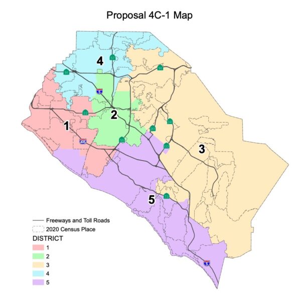 OC Board of Supervisors Selects Final Redistricting Map