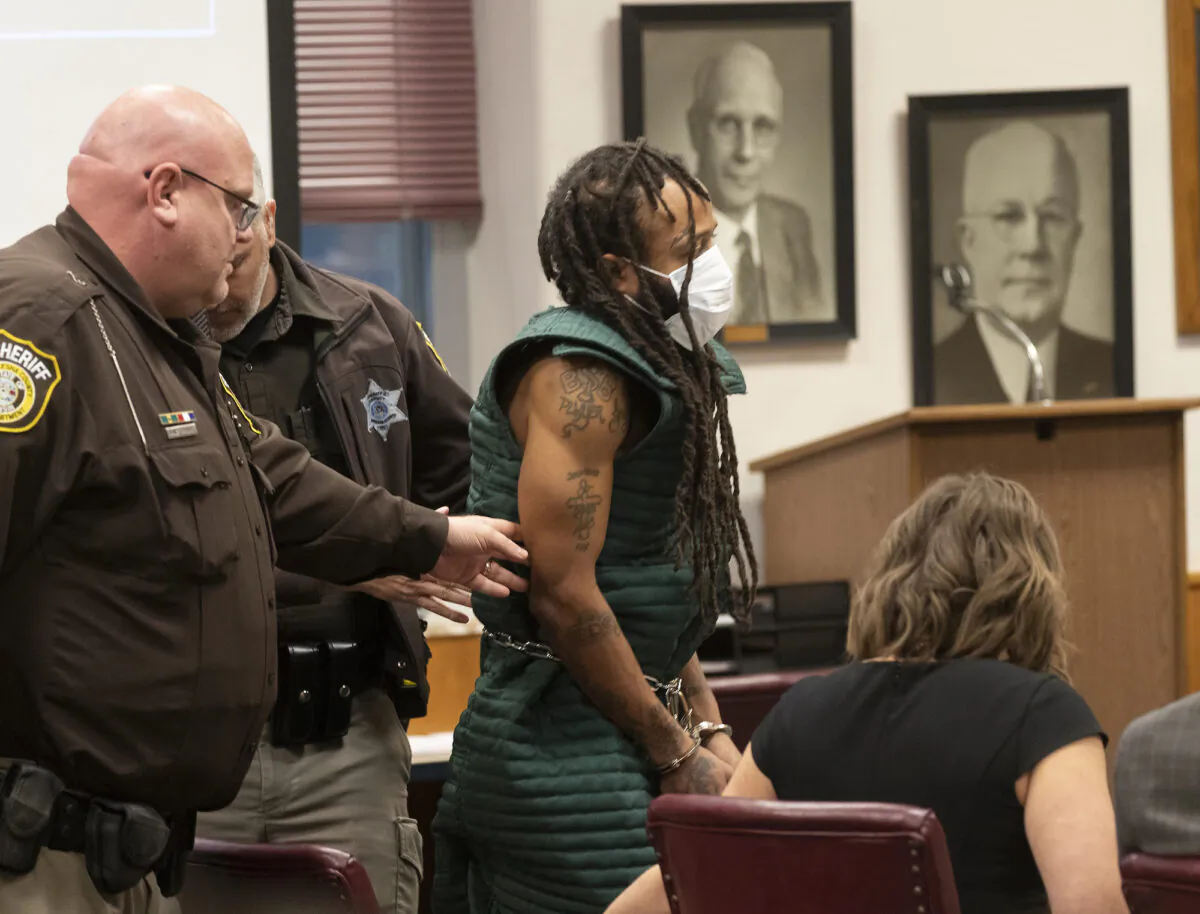 Darrell Brooks appears in Waukesha County Court in Waukesha, Wis., on Nov. 23, 2021.  (Mark Hoffman/Milwaukee Journal Sentinel/Pool via Getty Images)