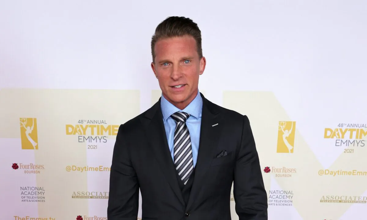 Steve Burton attends the 48th Annual Daytime Emmy Awards at Associated Television Int'l Studios in Burbank, California, in an image released on June 21, 2021. (Kevin Winter/Getty Images)