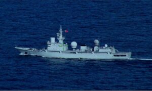 Chinese Spy Ship Spotted Off Australia’s Coast for Three Weeks
