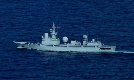 Chinese Spy Ship Spotted Off Australia’s Coast for 3 Weeks