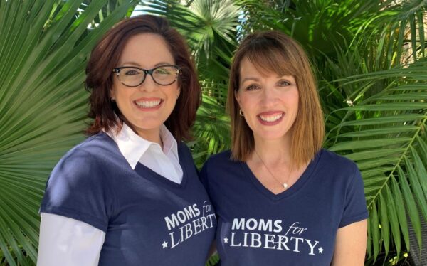 Tiffany Justice and Tina Descovich, co-founders of Moms for Liberty