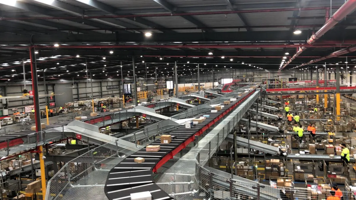New Australia Post facility in Botany, New South Wales, Australia. (Australia Post)