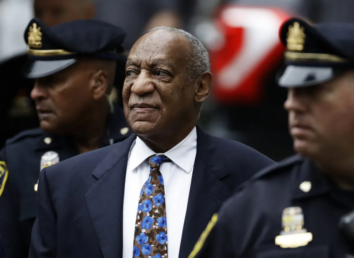 Bill Cosby arrives for his sentencing hearing at the Montgomery County Courthouse in Norristown, Pa., on Sept. 24, 2018. (Matt Slocum/AP Photo)