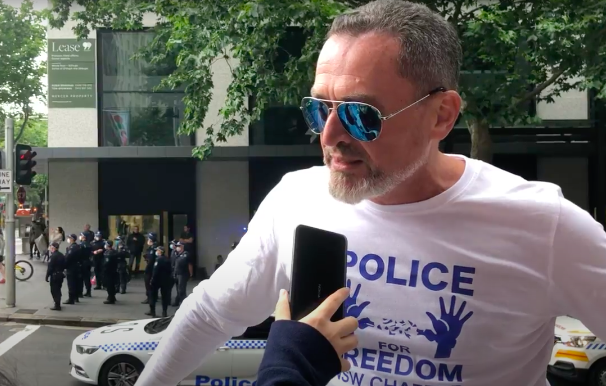 Australian Police Officer Suspended Over Code of Conduct Breaches After Speaking at COVID-19 Freedom Rally - Vimarsana News