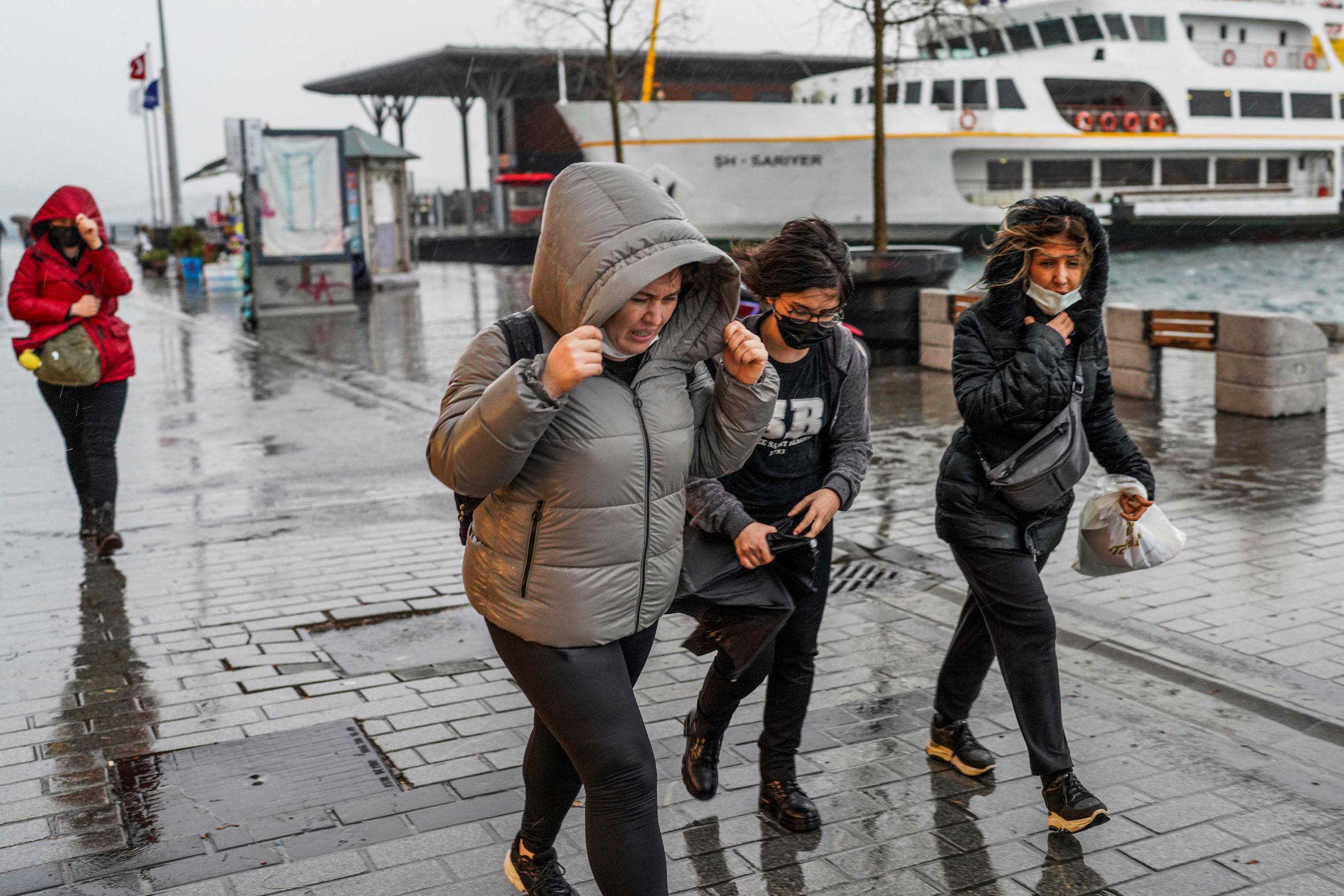 Stormy day in Istanbul, Turkey