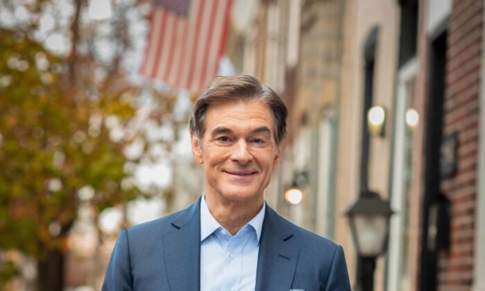 Dr. Oz announced running for Senate on Nov. 30, 2021. (Courtesy of Dr. Oz campaign)