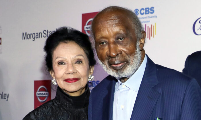 Jacqueline Avant (L) and Clarence Avant appear at the 11th Annual AAFCA Awards in Los Angeles on Jan. 22, 2020. (Mark Von Holden Invision/AP)