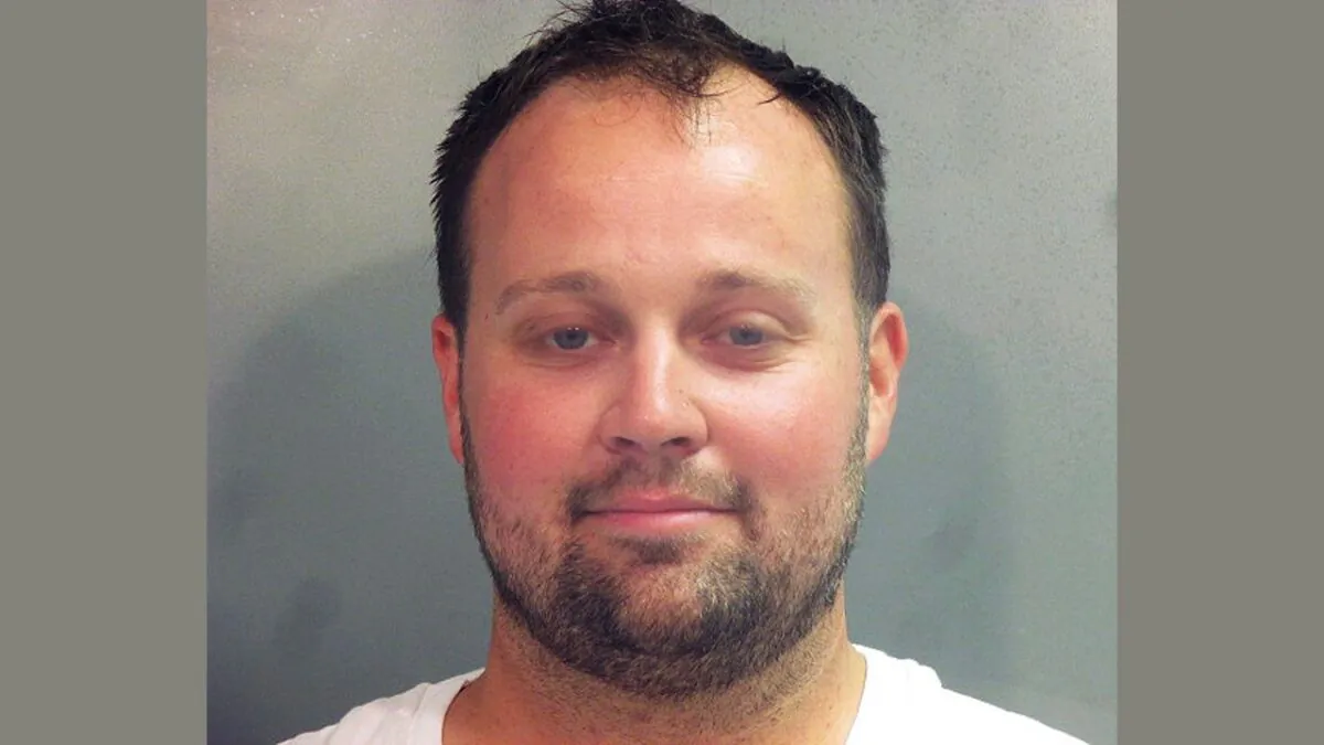 Joshua Duggar in this undated file photo. (Washington County Arkansas Jail via AP)