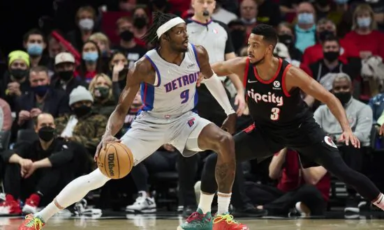 Even Without Damian Lillard, Blazers Blast Skidding Pistons