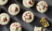 Pistachio-Matcha Financiers