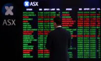 Australian Shares Hit Record High but Close Lower