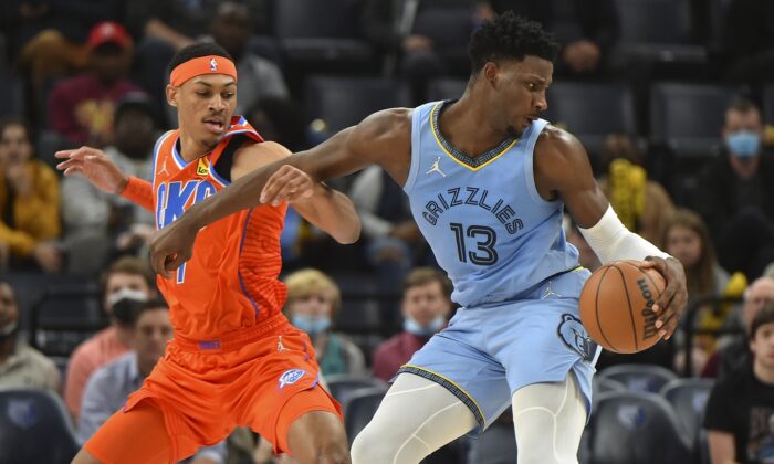 Grizzlies Set NBA Record With 73-Point Win Over Thunder | The Epoch Times