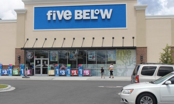 A Five Below store in Lake City, Fla., on 
Aug. 26, 2017. (Michael Rivera/[CC BY-SA 4.0 (ept.ms/2j9VWgB)])
