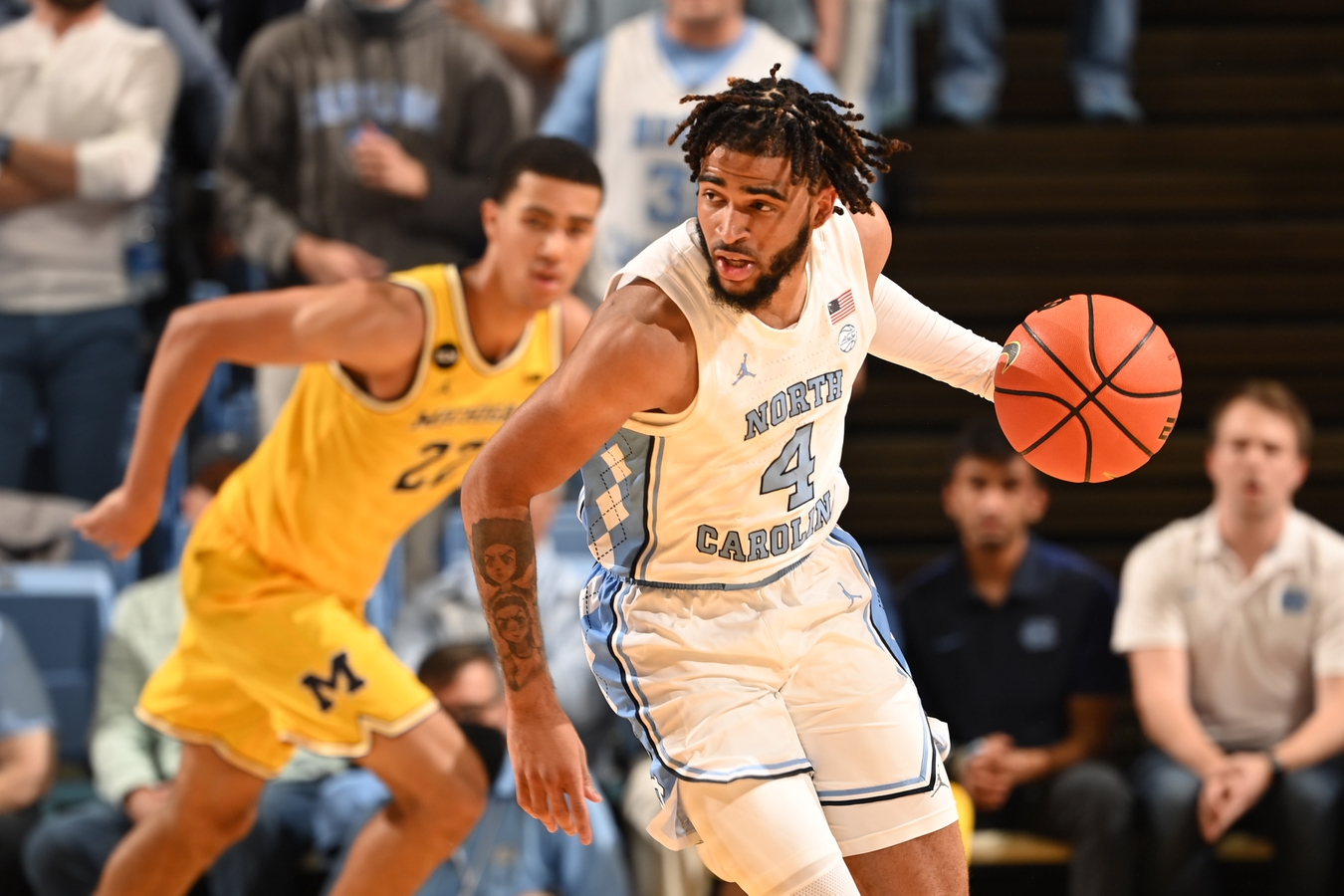 Top 25 Roundup: UNC Routs No. 24 Michigan in Big Ten/ACC Challenge - Vimarsana News