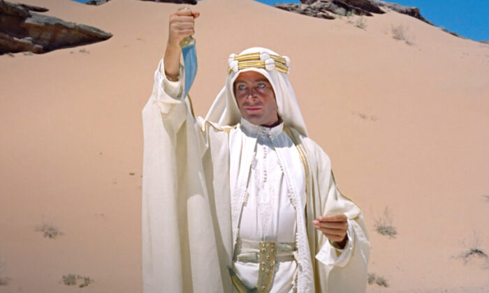 Peter O’Toole plays the brilliant, complex, and controversial T.E. Lawrence. (Columbia Pictures)
