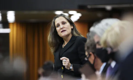 In Letter to Chow, Freeland Puts Toronto Budget Bailout on Province’s Shoulders