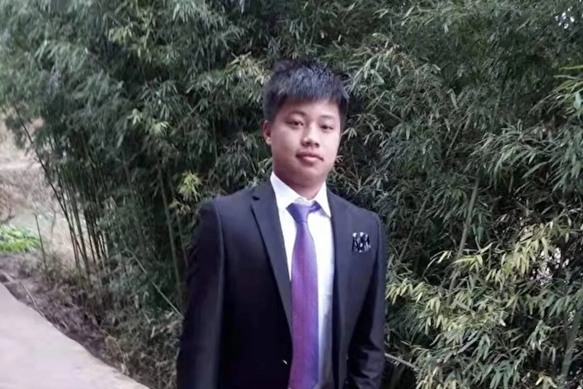 Chinese technician surnamed Cheng in Foxconn Group- Zhejiang Jiashan Science and Technology Park died after receiving booster shot of China-made COVID-19 vaccine in November 2021. (Photo provided by Cheng's family)