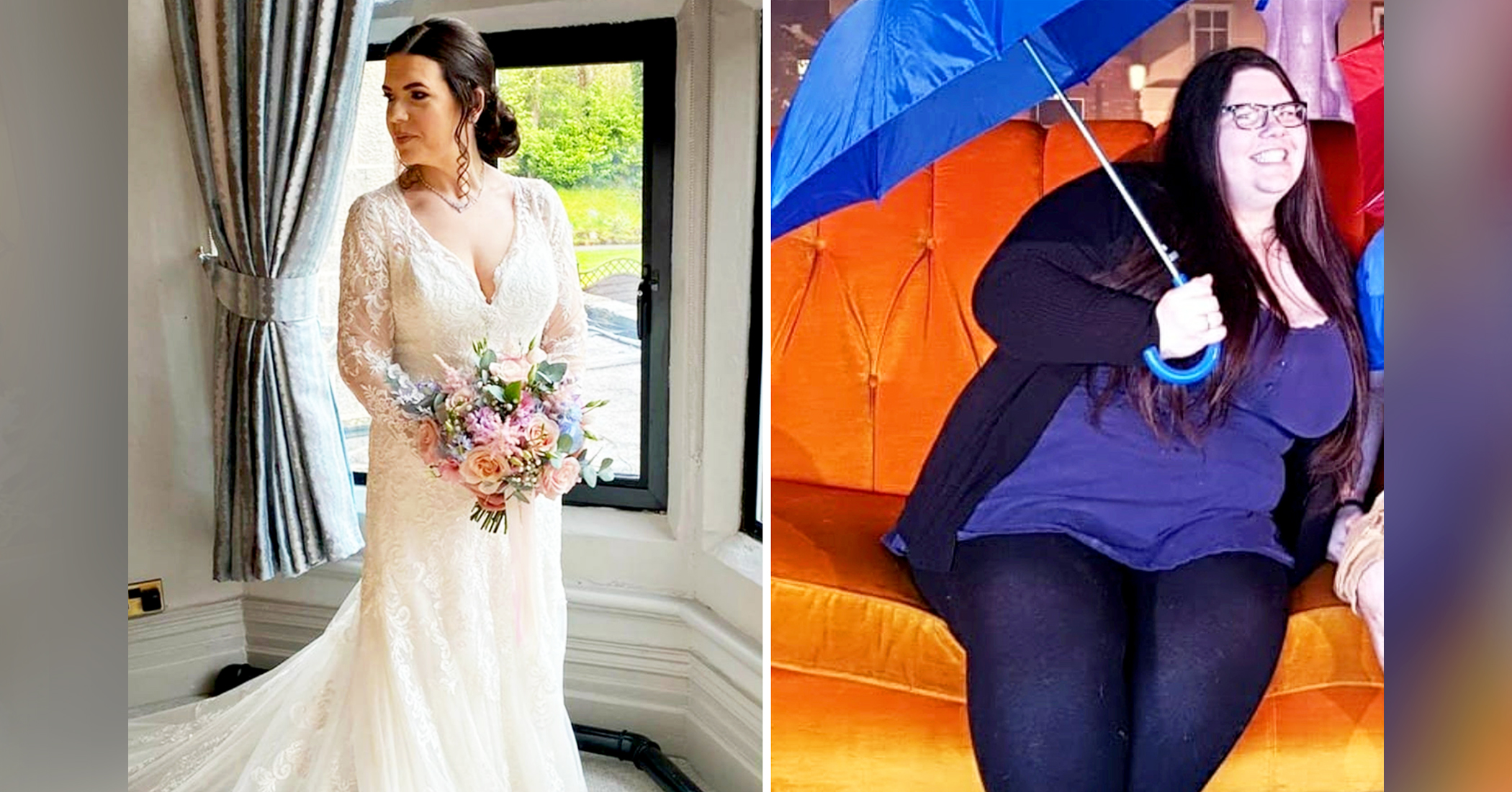 378lb Bride Walks Down the Aisle in Her Dream Dress After Losing Half