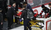 Khaira Stretchered Off as Blackhawks Lose to Red-Hot Rangers