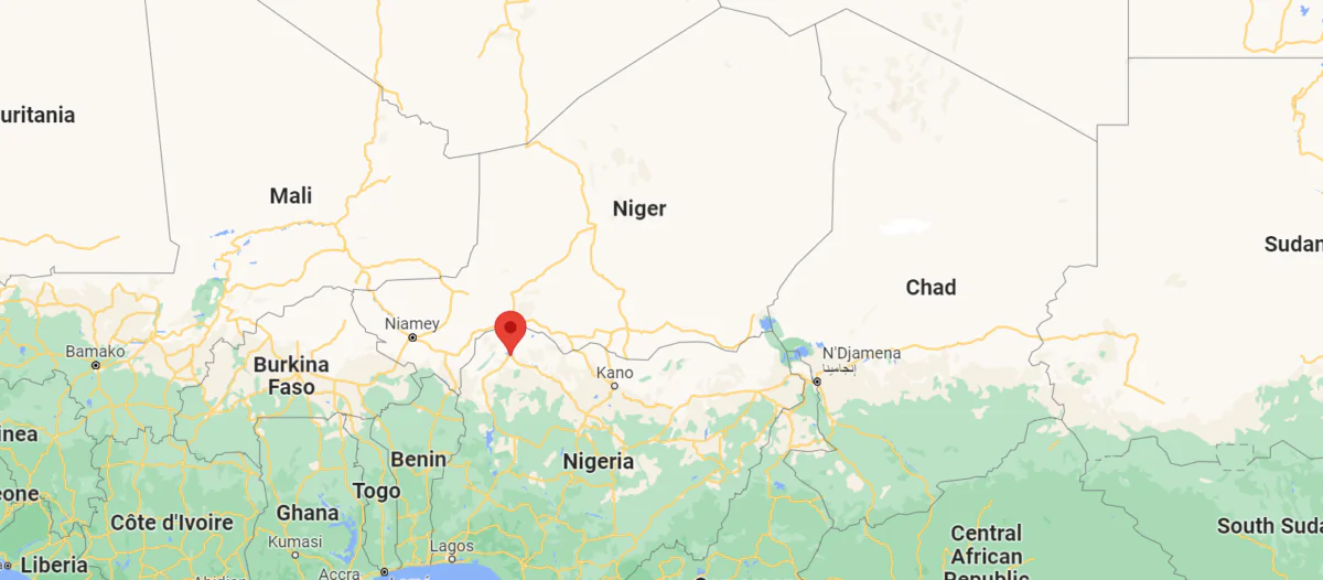 The location of Sokoto state in Nigeria, on Dec. 8, 2021. (Google Maps)