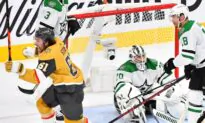 NHL Roundup: Knights Rally to End Stars’ Win Streak