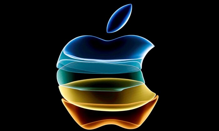The Apple logo will appear at an event held at headquarters in Cupertino, CA on September 10, 2019.  (StephenLam / Reuters)