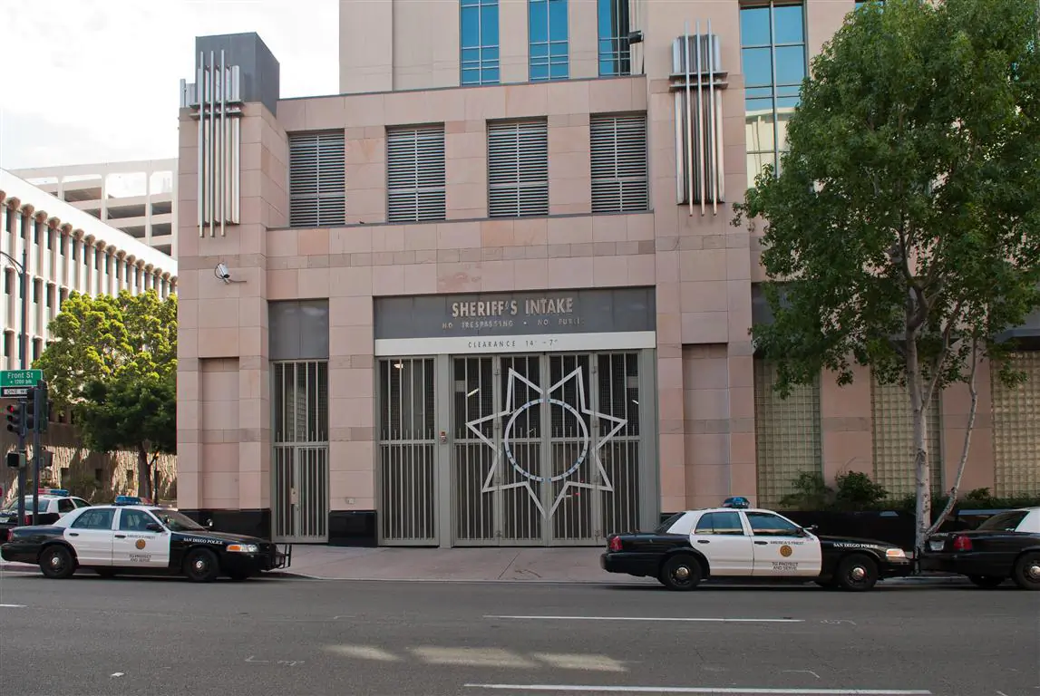 A file photo of San Diego Central Jail. (Courtesy of San Diego County Sheriff's Department)