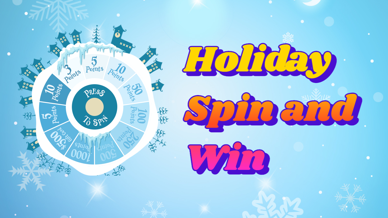 Holiday Spin and Win